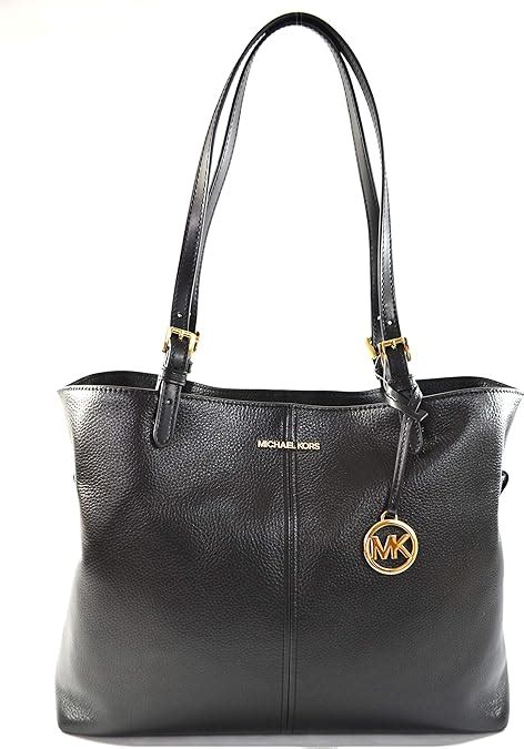 michael michael kors lenox large pebbled leather shoulder bag|Michael Kors slouchy shoulder bag.